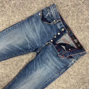 A/X Armani Exchange J23 Slim Fit Button Fly Jeans Mens Size 32 Made in Italy